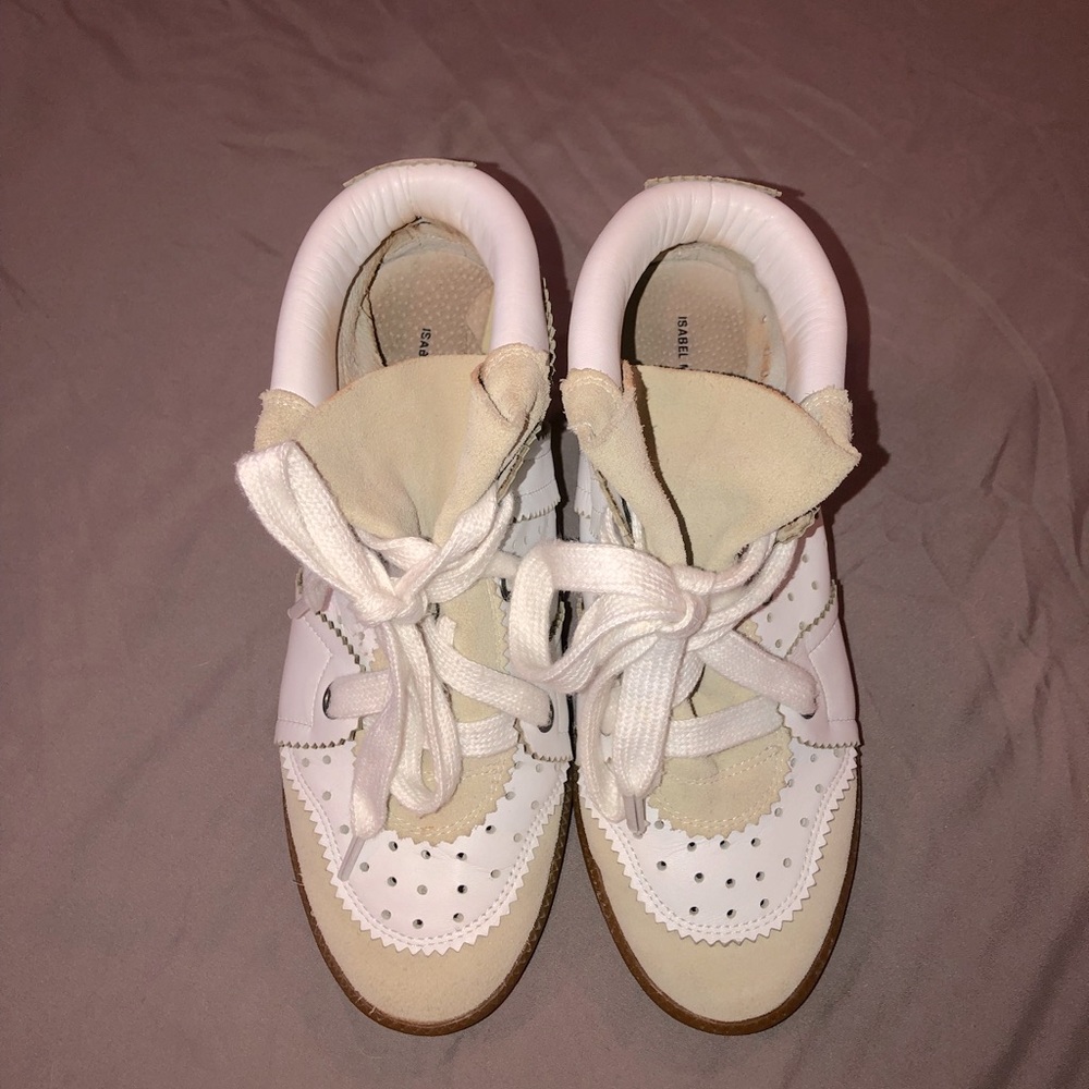 Isabel Marant Bobby Wedge Sneakers-size 38